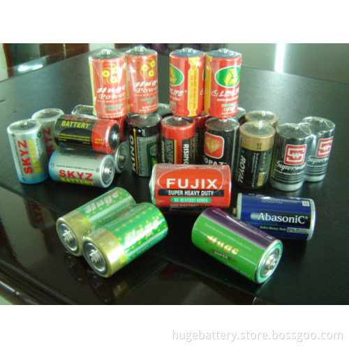 D Size R20c Um-1 Carbin Zinc Battery "Huge" Brand